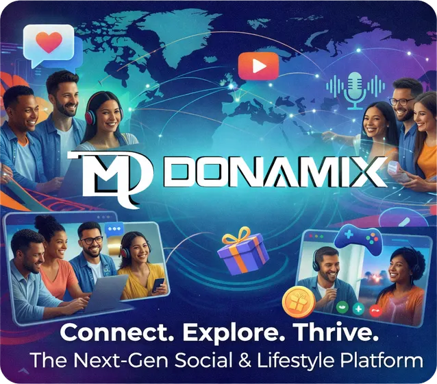 Donamix — Connect, Explore and Thrive