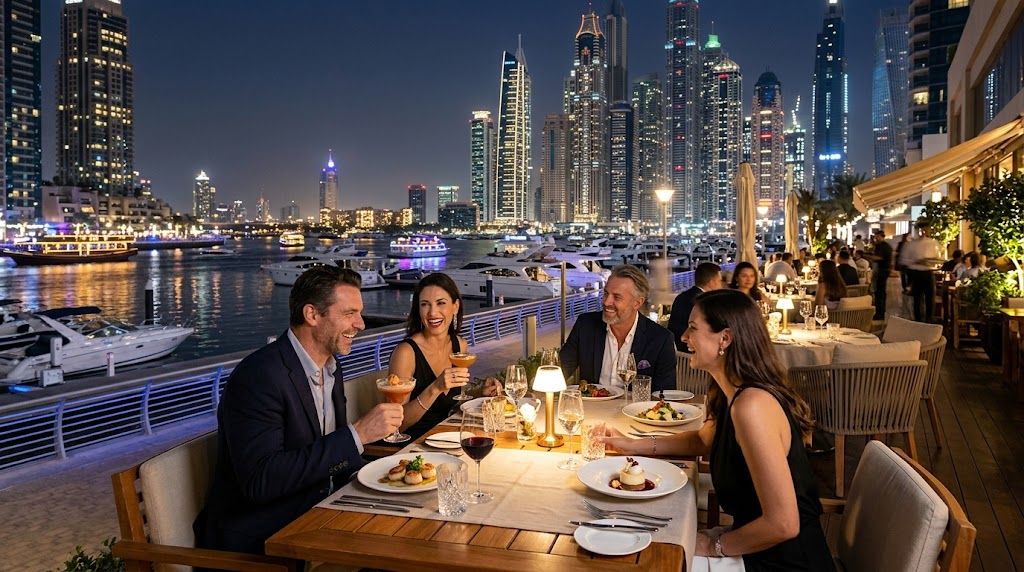 The Epicurean Waterfront: Best Restaurants in Dubai Marina