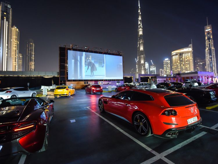 drive-in cinemas in Dubai
