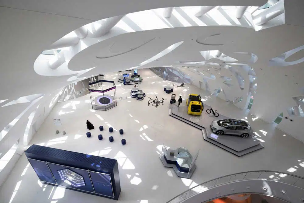 inside museum of the future