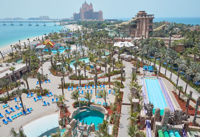  zipline circuit in dubai water park