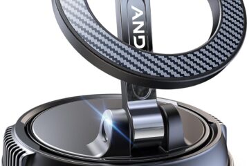 Smart Phone Holder, Car Magnet, Powerful Combination of Vacuum Suction...