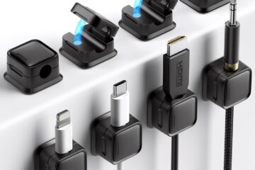 Costop 8 Pack Magnetic Cord Organizer, Cable Smooth Adjustable Easy...