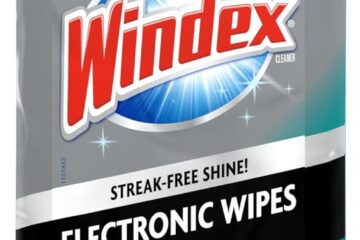 Windex Electronic Cleaning Wipes, Pre-Moistened Screen Wipes for TVs, Phones,...